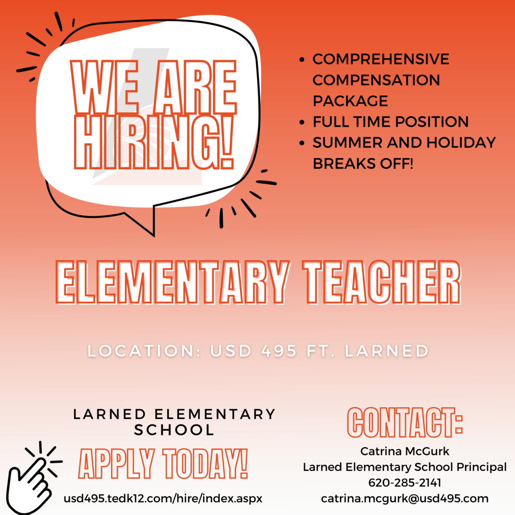 teacher opening at LES