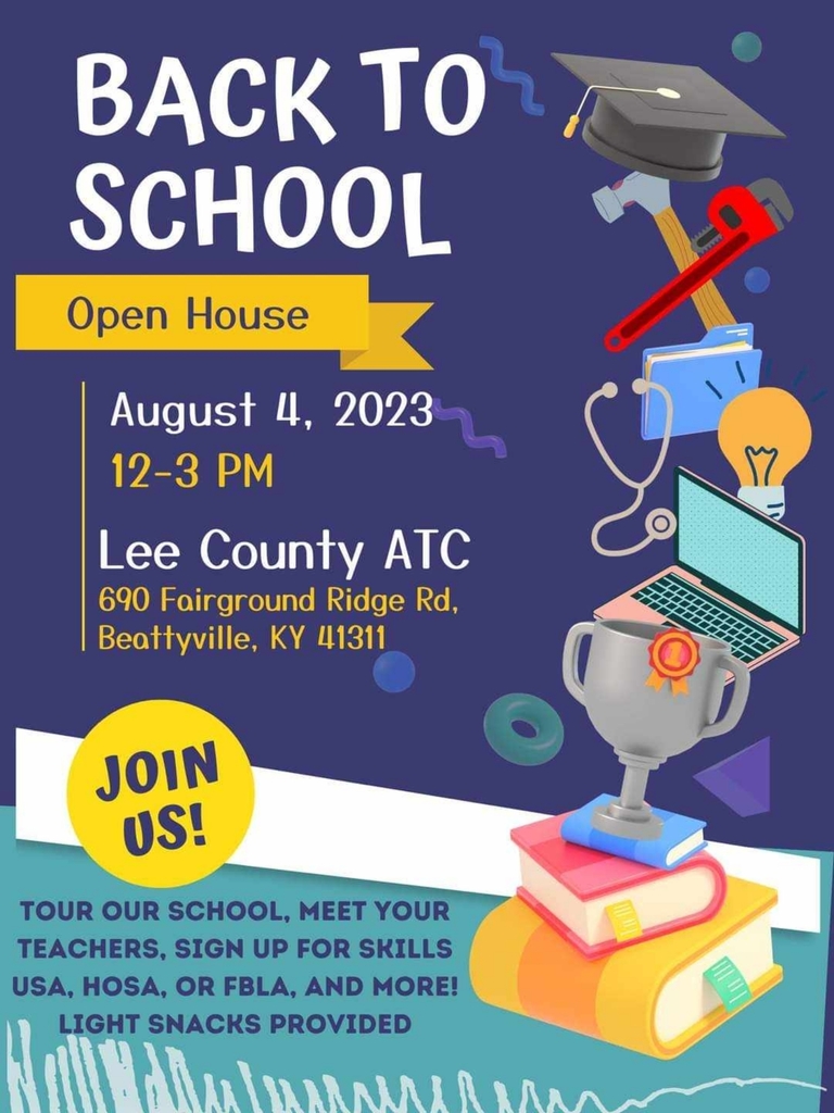 Lee ATC open house flyer