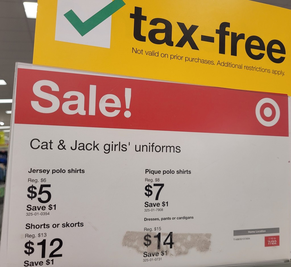 Girls Uniform Sale