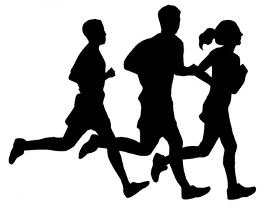 running clipart