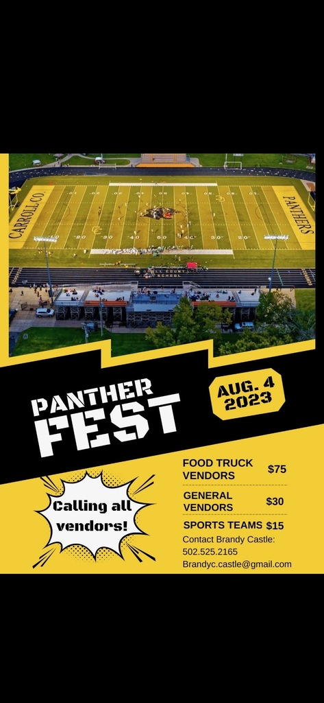 PantherFest flyer
