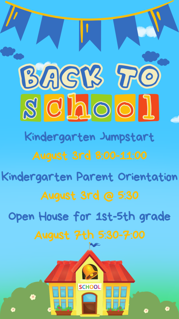 Back to School Dates