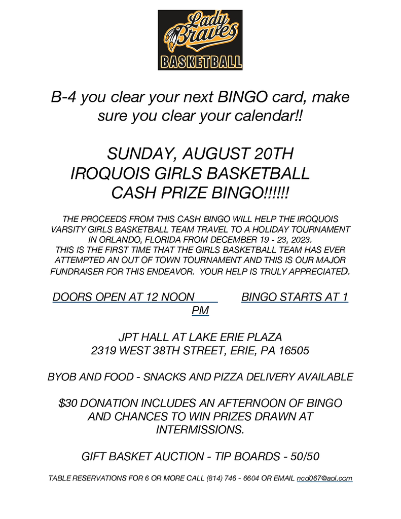 Bingo Flyer