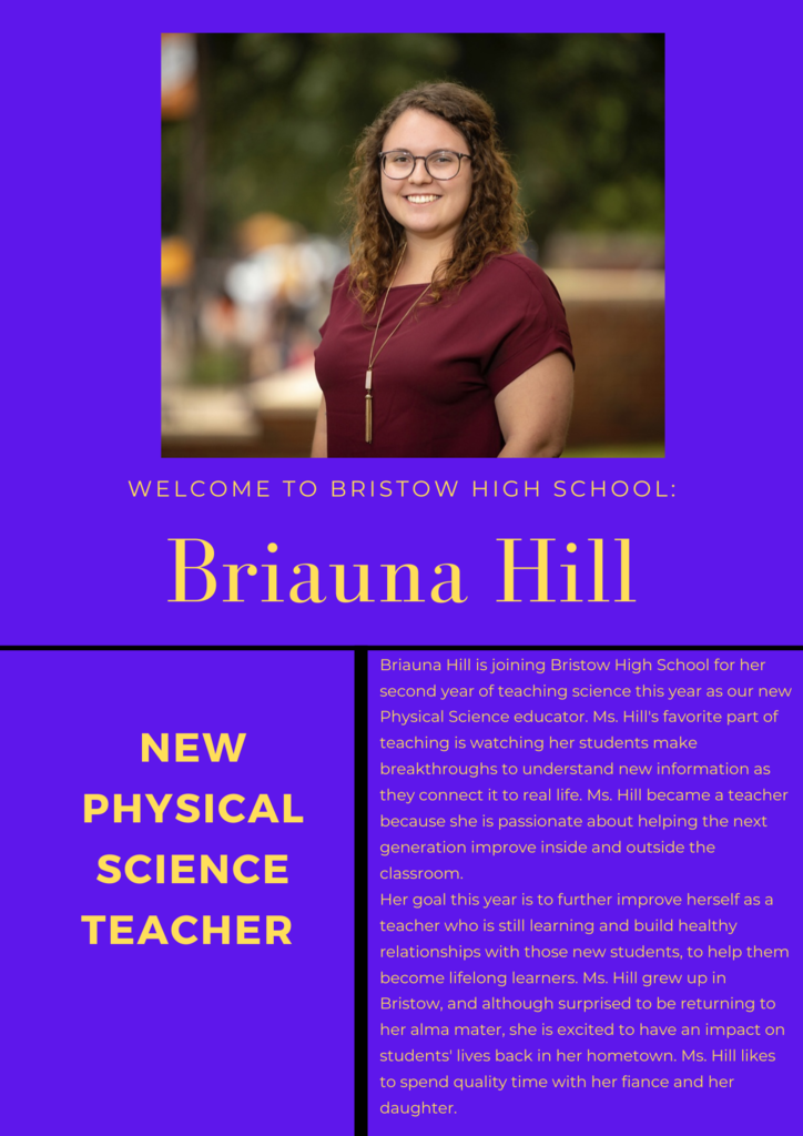 Welcome Briauna Hill