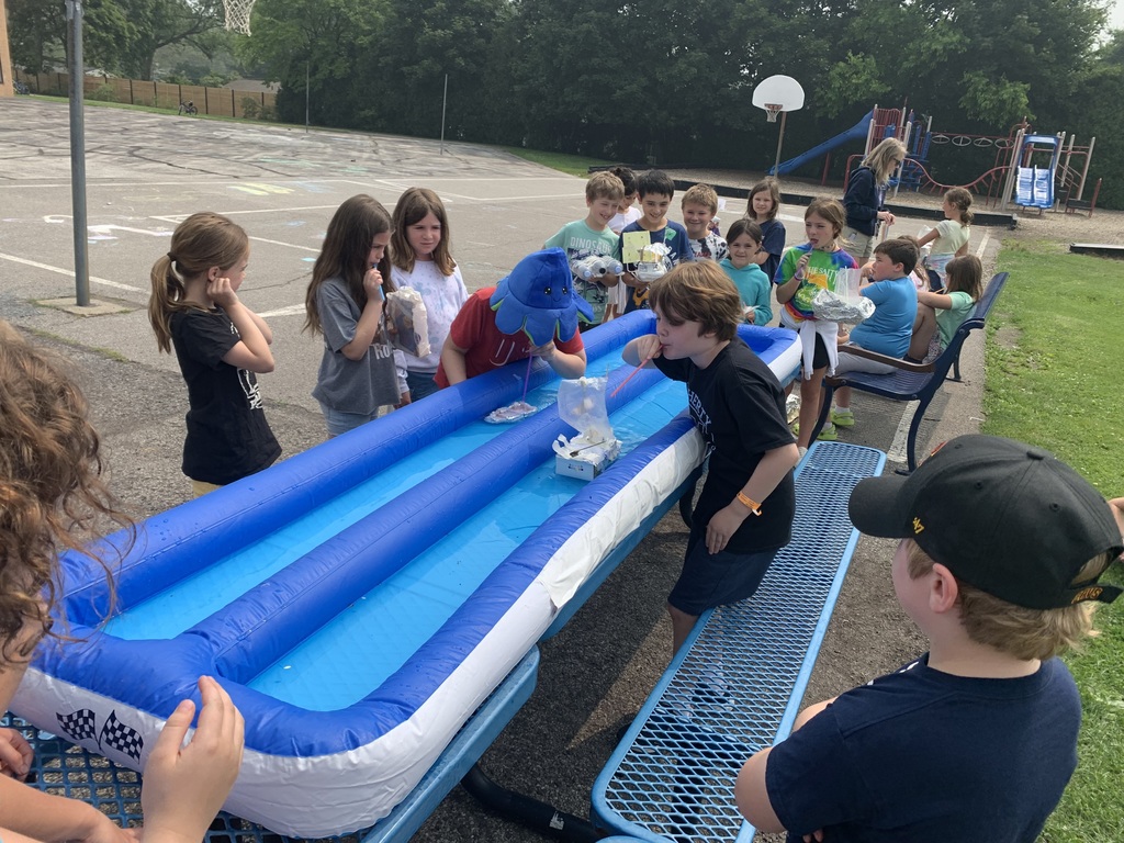 STEM Camp Boat Race