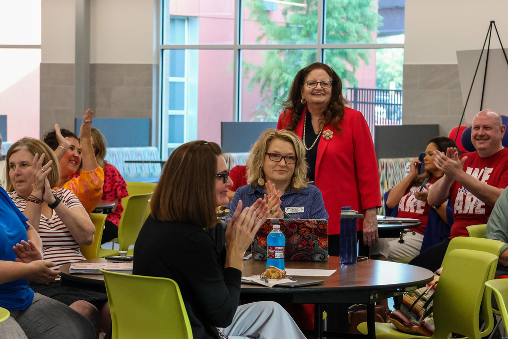 recognizing Ms. Carnline for years of service