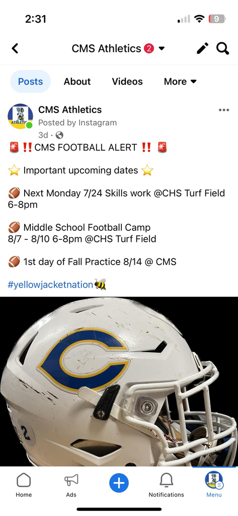 CMS Football info!
