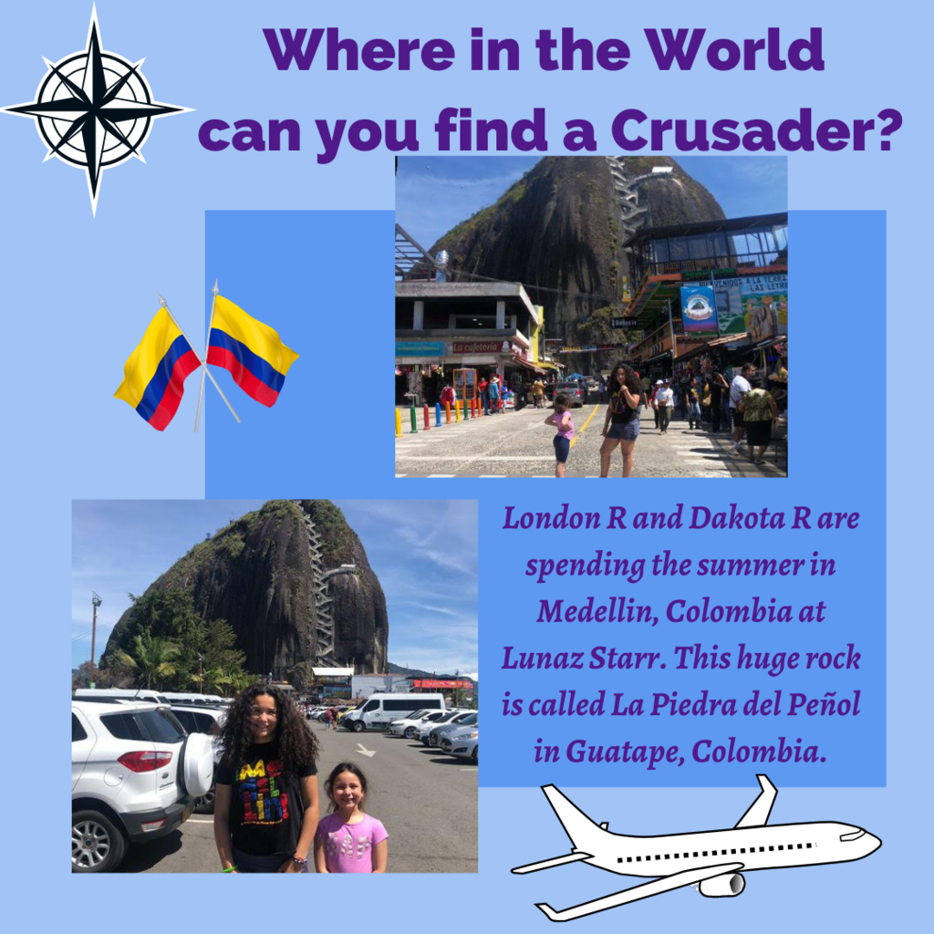students visting Colombia