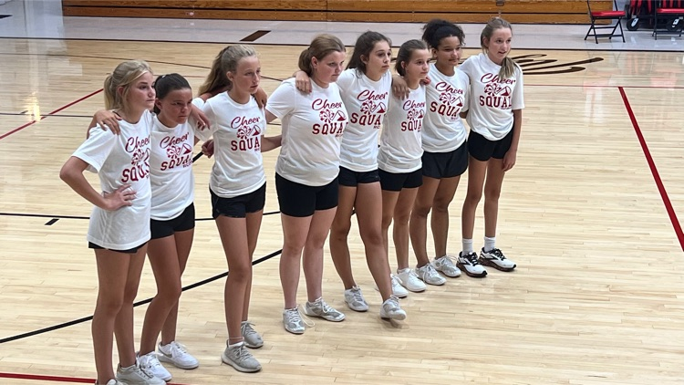 Jr high cheer camp