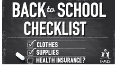 back to school checklist 