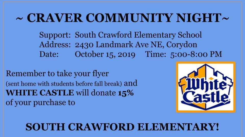 Craver Community Night