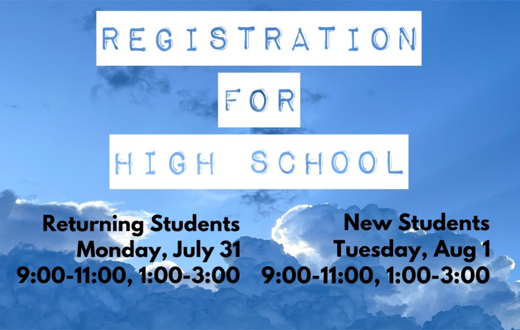 HS Registration Info