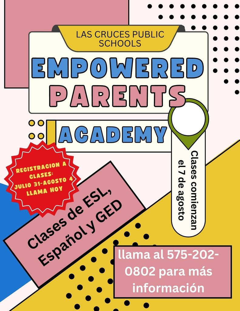 Registration for ESL and Spanish Classes will be held July 31 & August 1. Registration for GED classes will be held August 2 & August 3. Come to the LCPS Teaching and Learning Center located at 505 S. Main Street, Ste 400 to register!