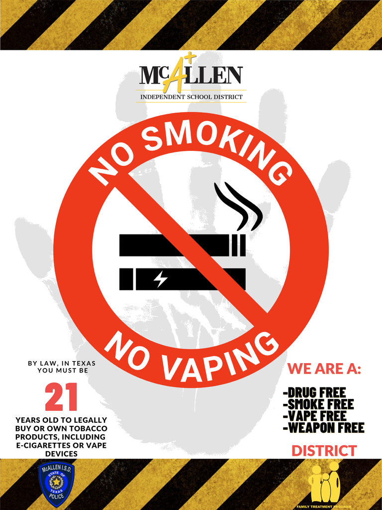 No vaping