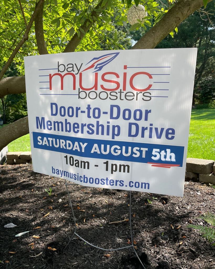 Music Boosters Membership Drive visual
