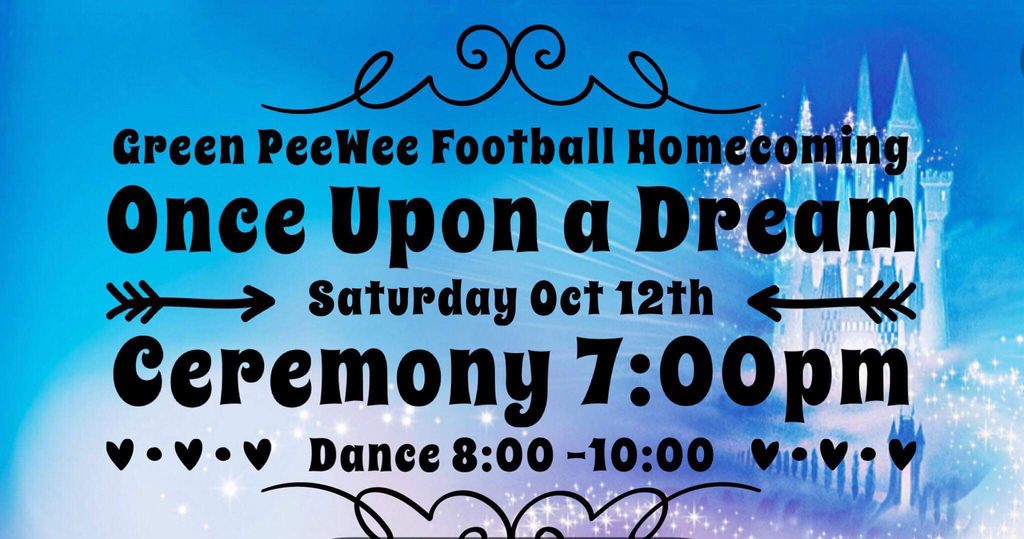 PeeWee Football Homecoming