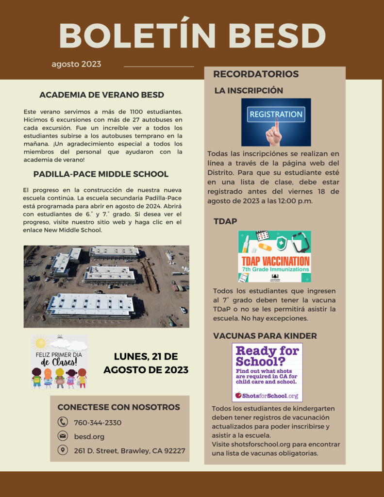 BESD Newsletter
