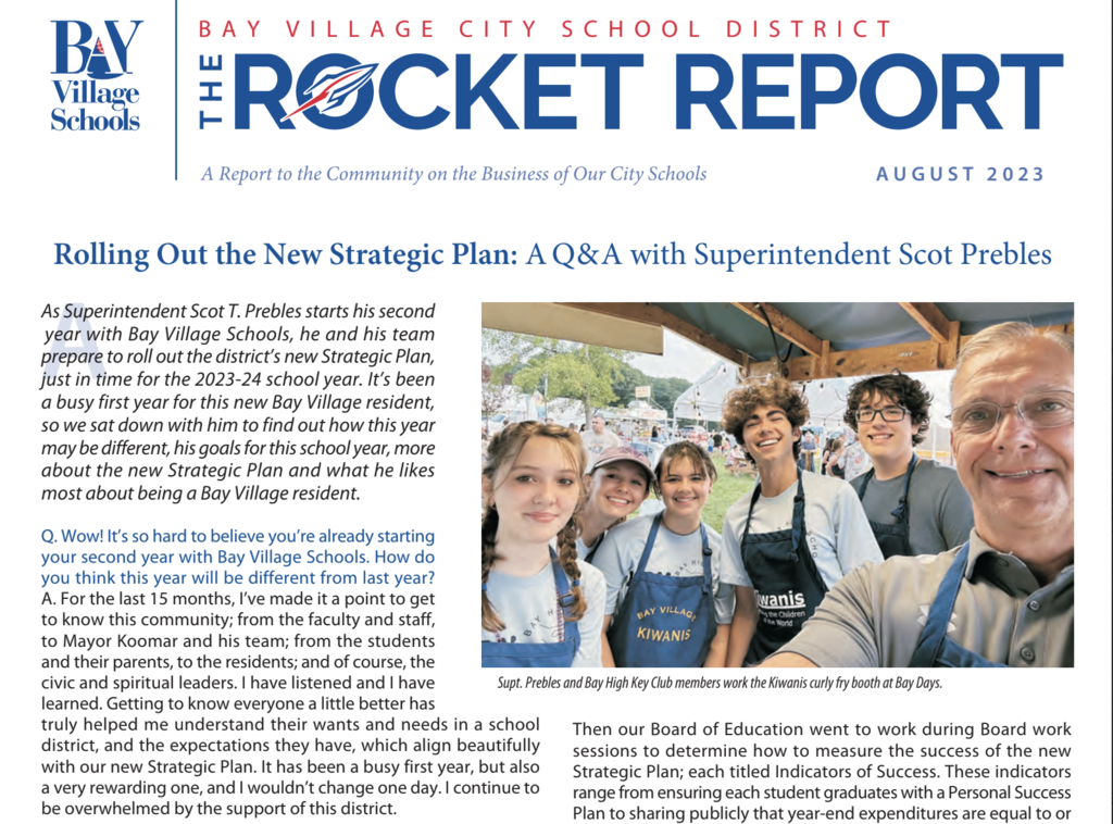 Rocket Report newsletter August 2023 visual