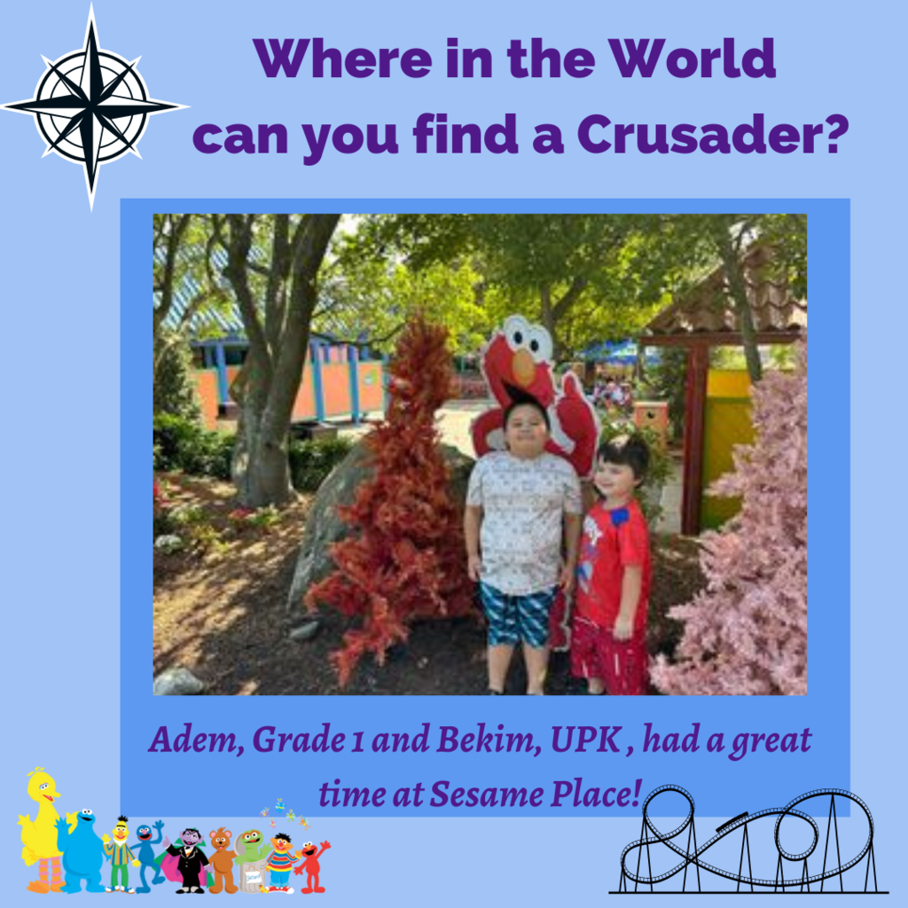 students at Sesame Place
