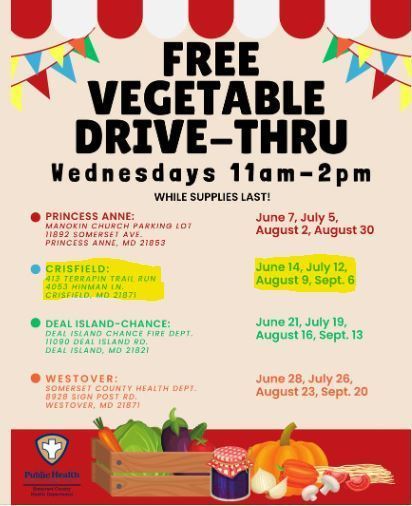 Food Drive Thru Flyer