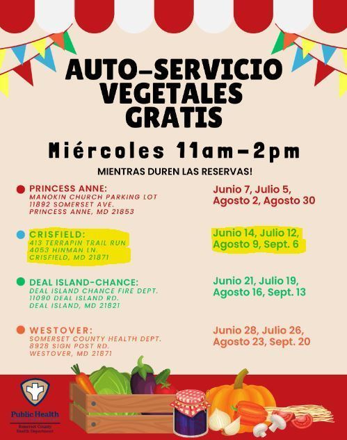 Veggie Drive Thru Flyer