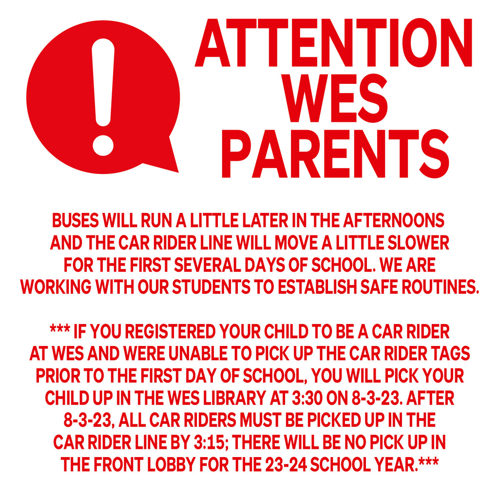 Attention Parents