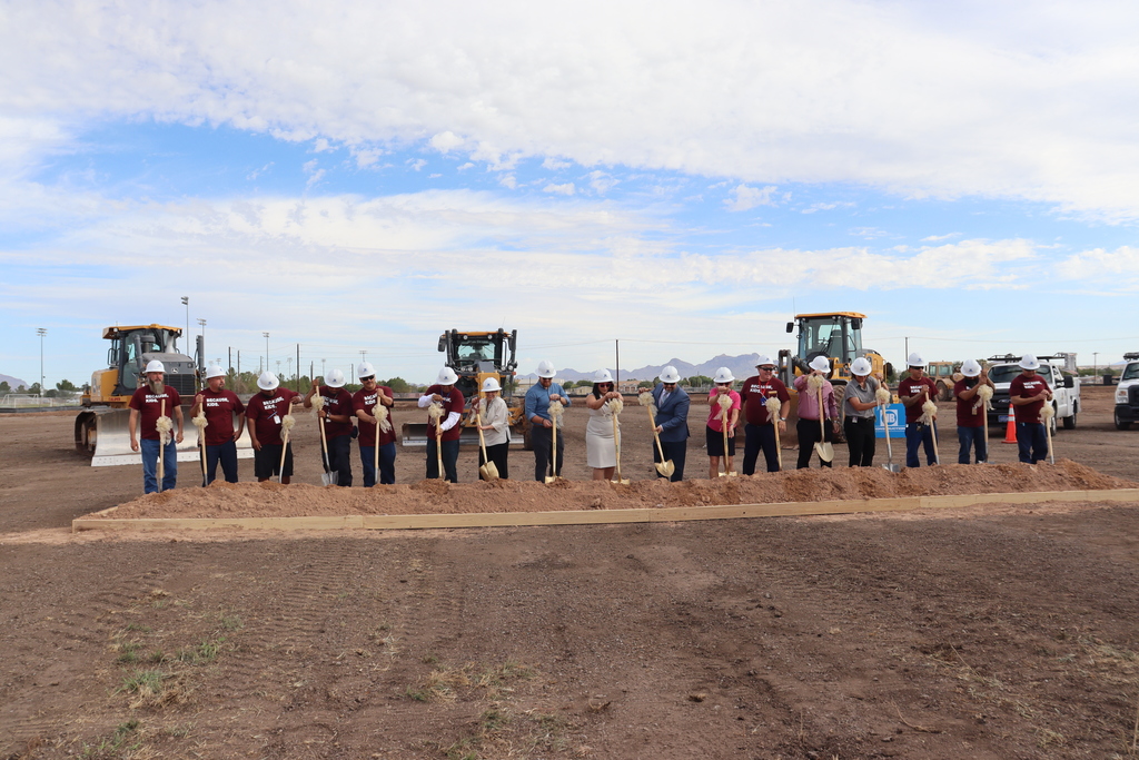 Today LCPS broke ground to begin construction on the new LCPS Operations Complex located on Tashiro Dr. Thank you to the community of Las Cruces and Doña Ana County for investing in the future of our kids! Las Cruces Public Schools #NM #LasCruces #OperationsComplex #GroundBreaking