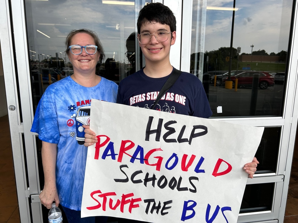 Volunteers at Stuff the Bus