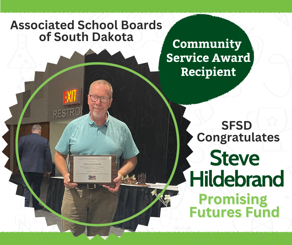 Community Service Award Recipient Steve Hildebrand