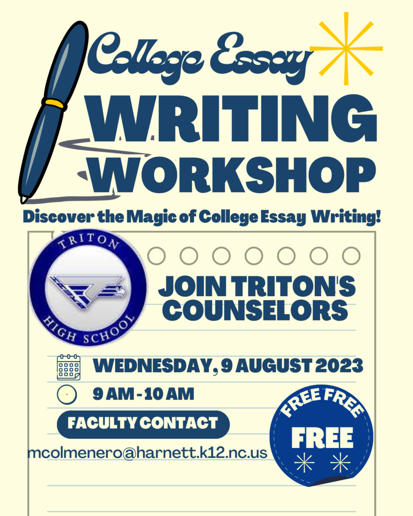 College Essay Writing Workshop