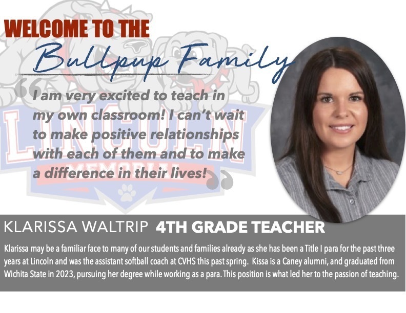 Kissa Waltrip, 4th grade teacher