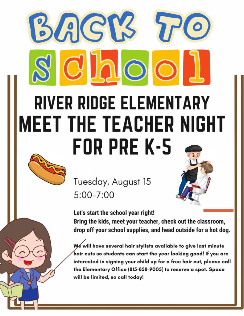 Elementary Meet the Teacher Night Flyer