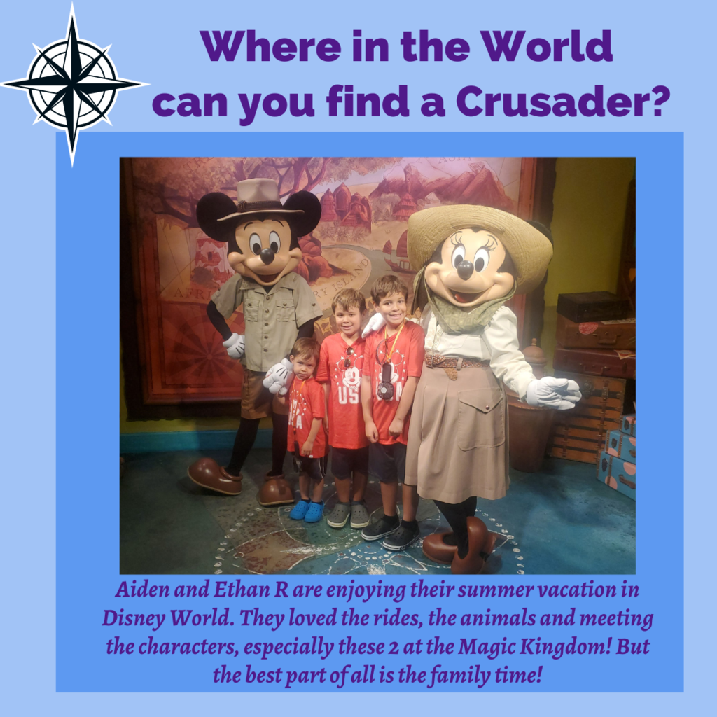students at Disney World