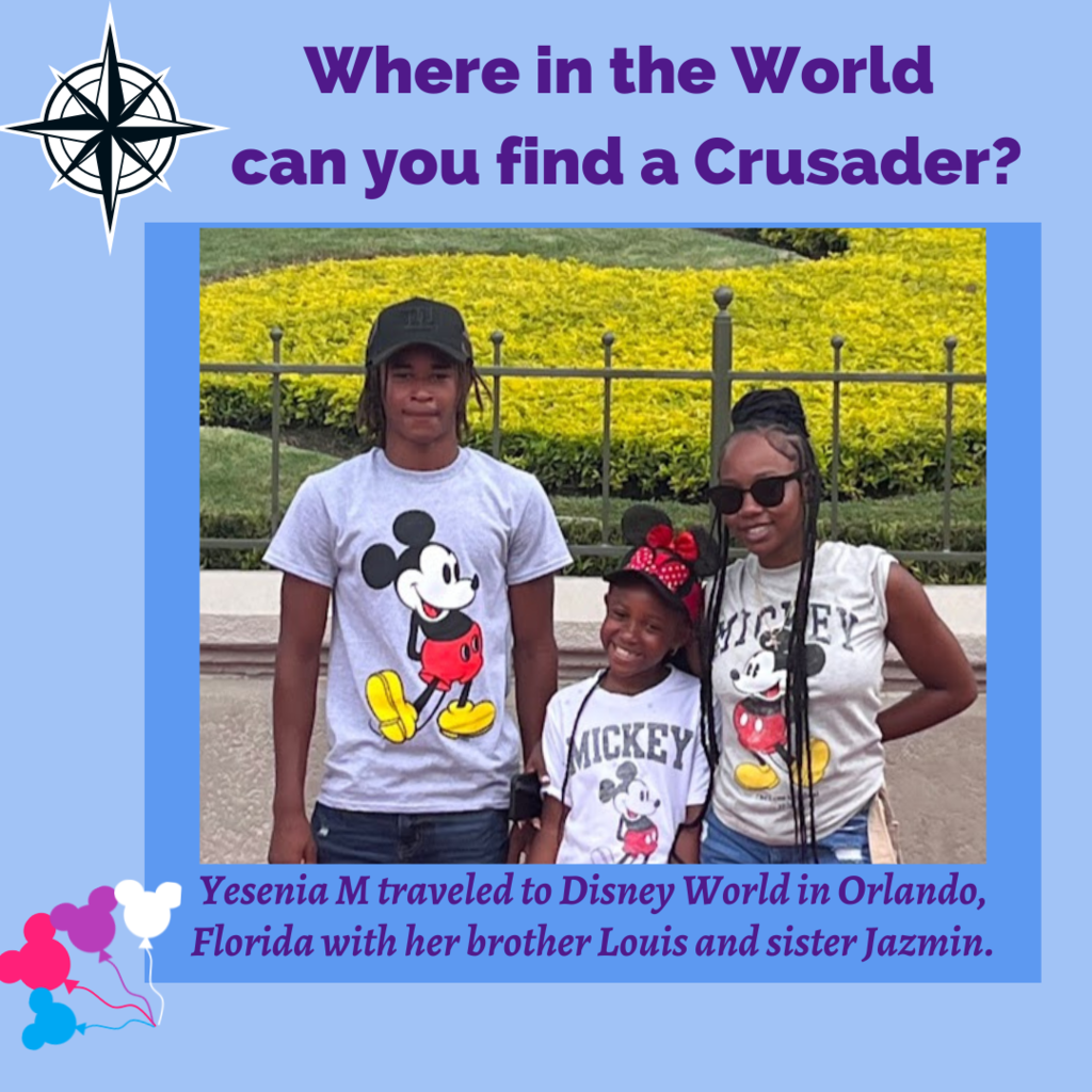 students at Disney World