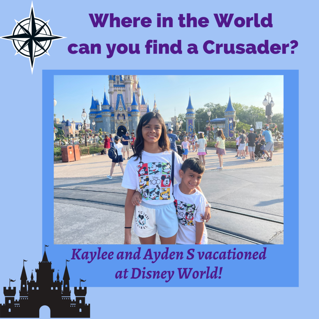 students at Disney World