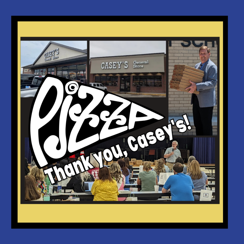 Thank you to Casey's Pizza