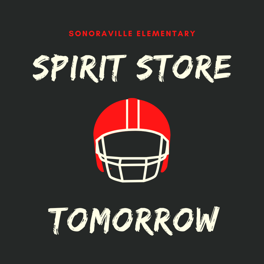 Spirit Store tomorrow (11/3)