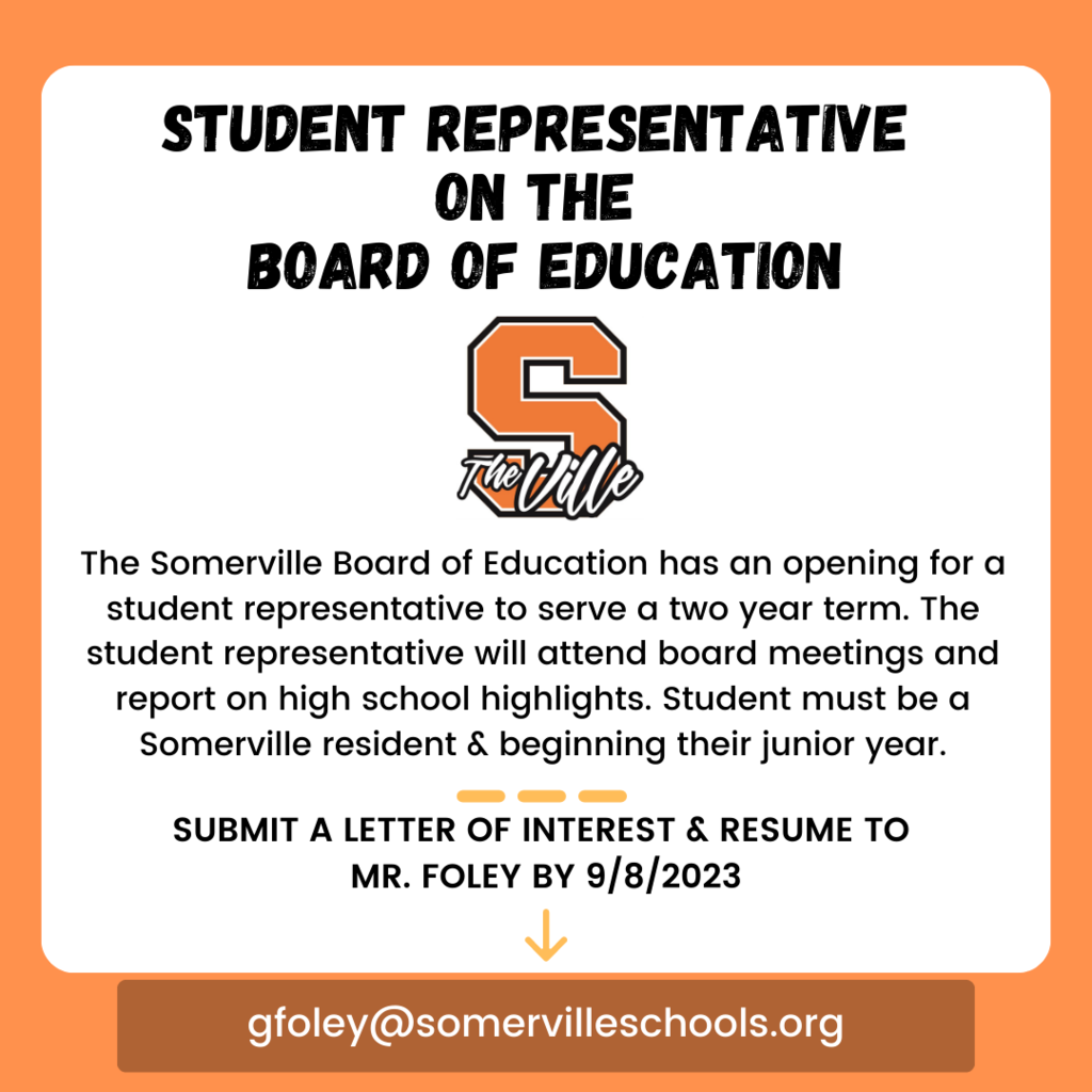 student position opportunity 