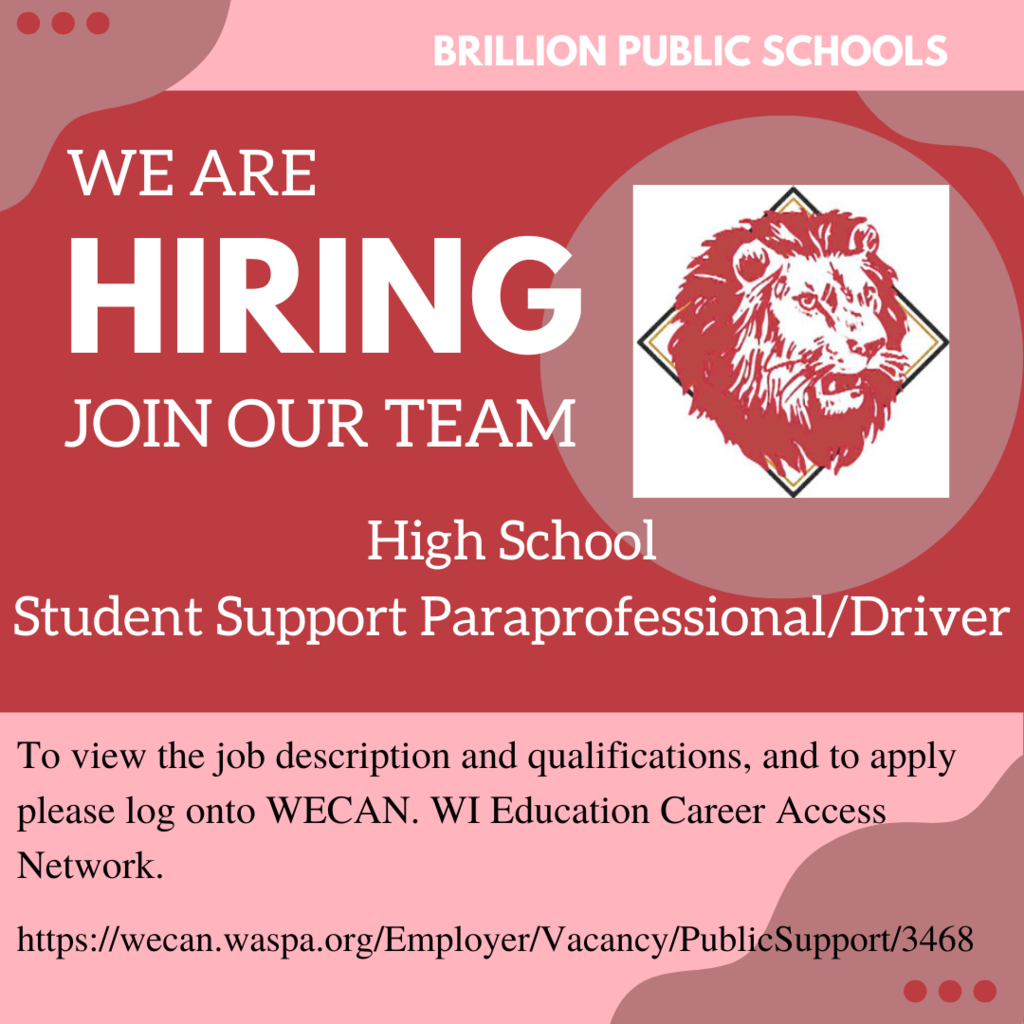 HS Paraprofessional/Driver