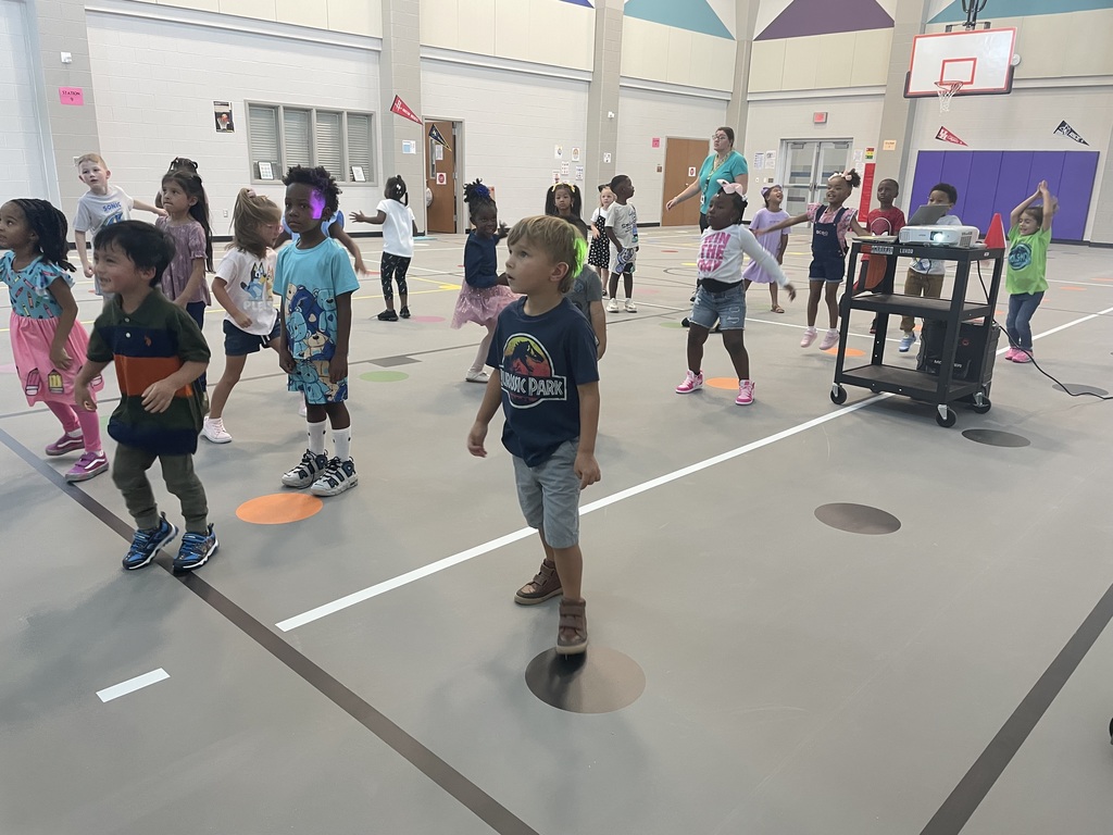 students in PE