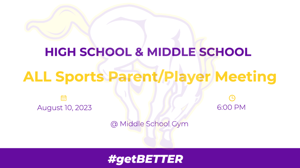 Parent/Player Meeting