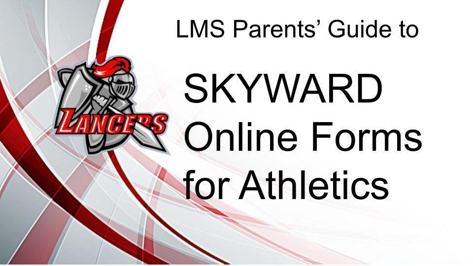 Skywards Sports Forms