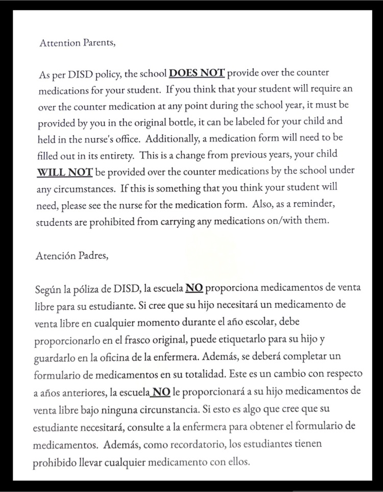 over the counter meds