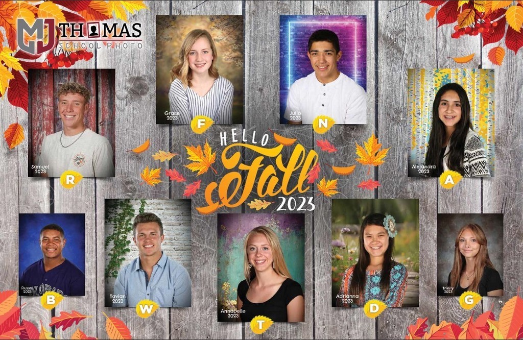 MJ Thomas Hello Fall 2023 Picture Day