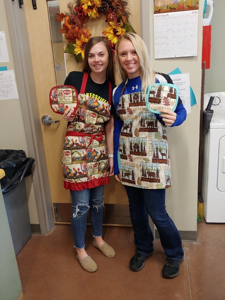 aprons and put holders