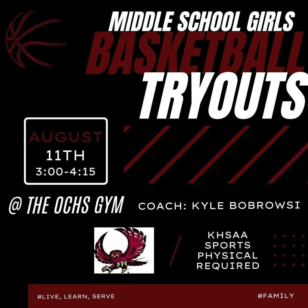 Tryout Info