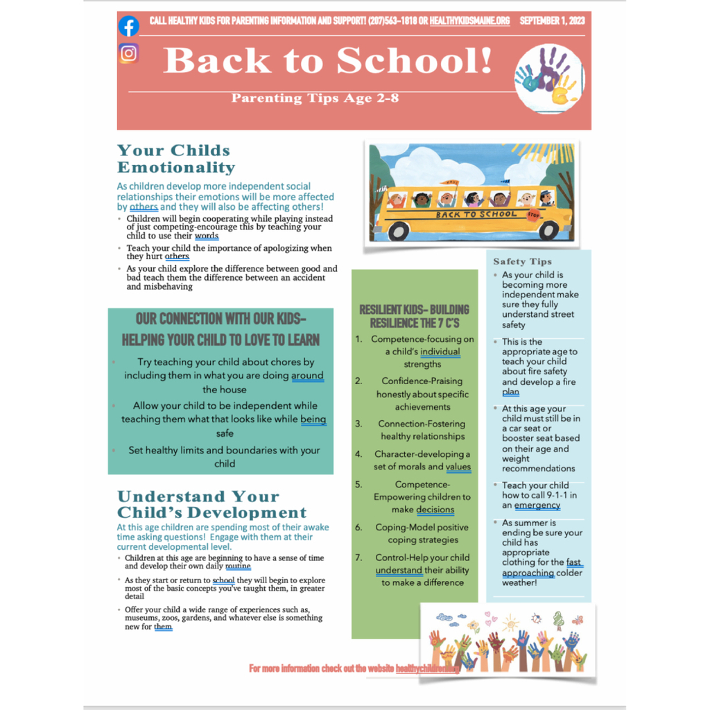 Back to school parenting tips