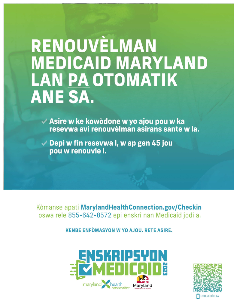 Medicaid Flyer - Haitian Creole