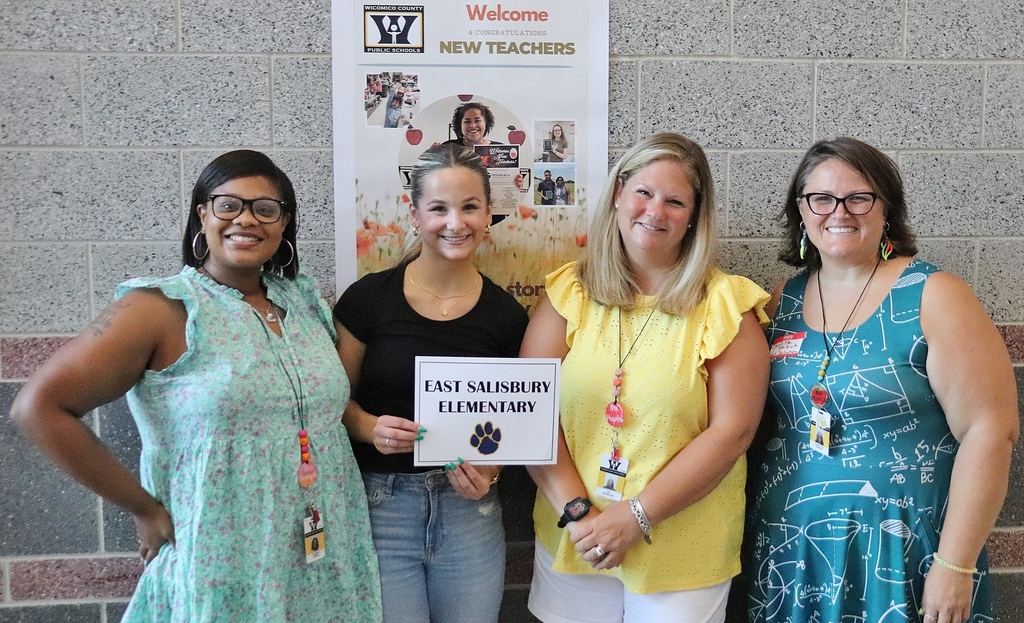 Picture of New Teachers for east Salisbury elementary
