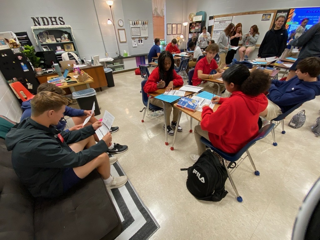 English II students dig into the text to create questions that require attention to detail and deep thinking!